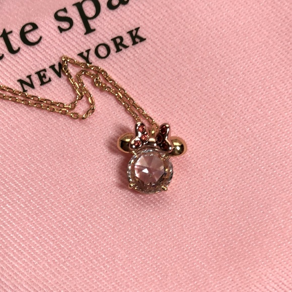 Kate Spade ♠️ x Disney Minnie Mouse Necklace - Picture 2 of 5